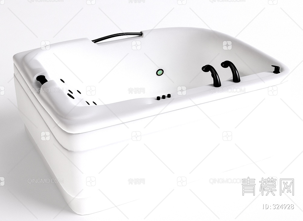 浴缸3D模型下载【ID:324928】