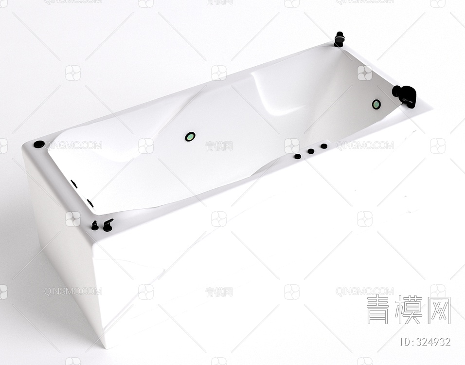 浴缸3D模型下载【ID:324932】