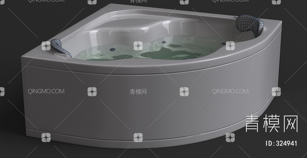 浴缸3D模型下载【ID:324941】