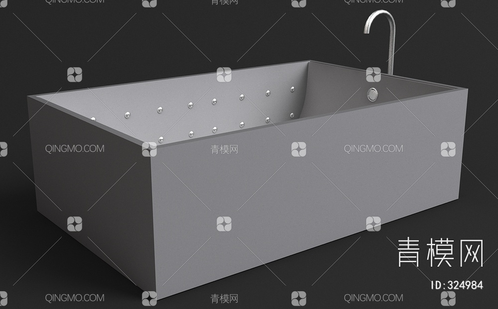 浴缸3D模型下载【ID:324984】