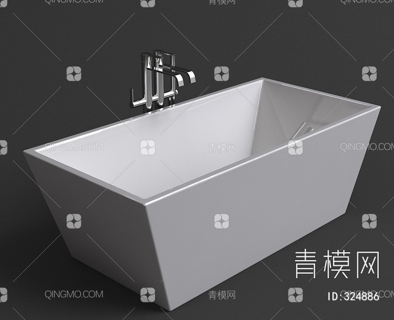浴缸3D模型下载【ID:324886】