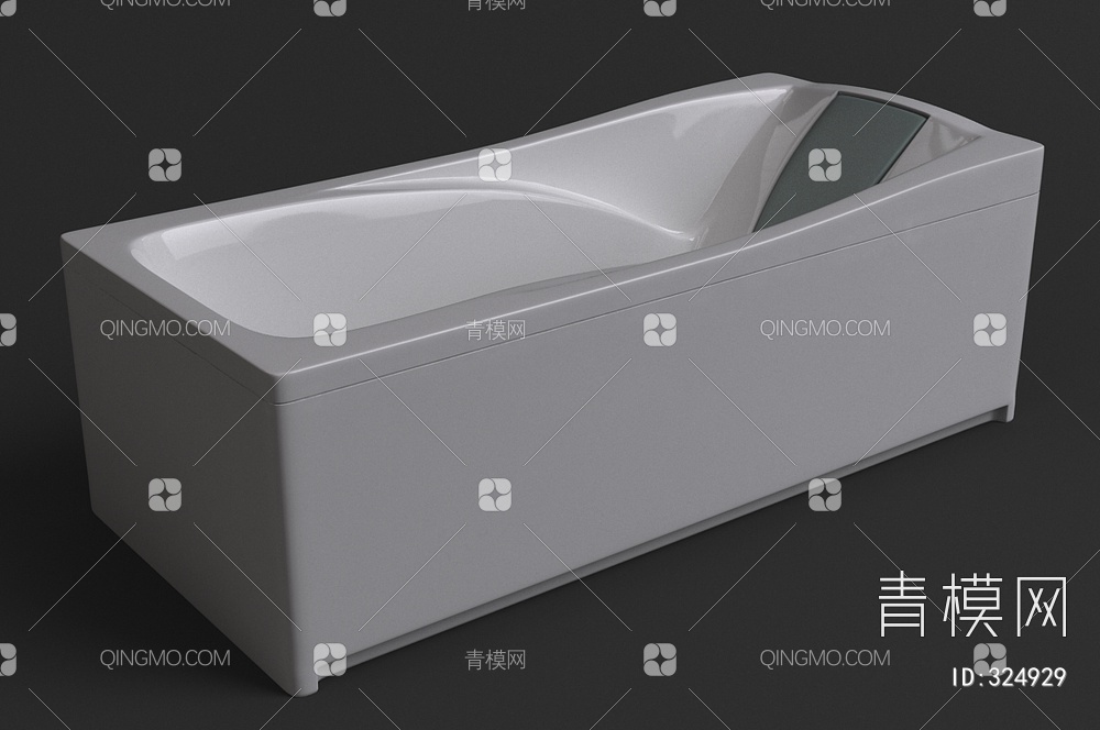 浴缸3D模型下载【ID:324929】