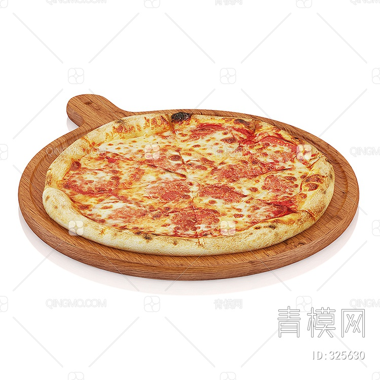 食物披萨3D模型下载【ID:325630】
