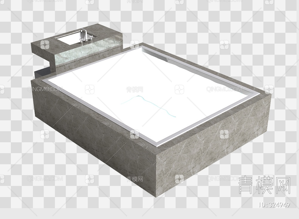 浴缸3D模型下载【ID:324949】