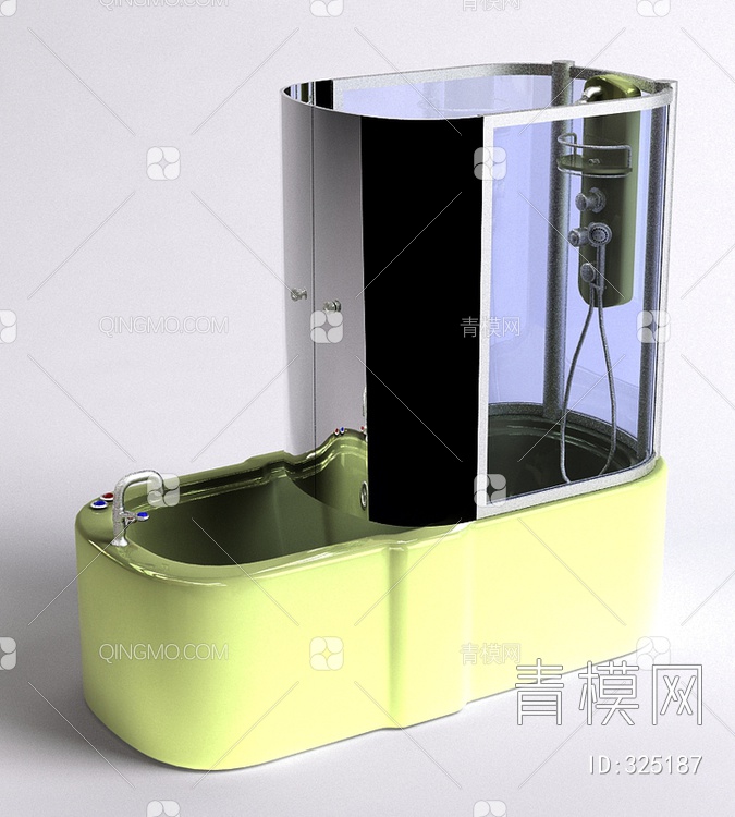 沐浴室3D模型下载【ID:325187】