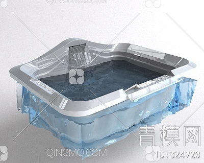 浴缸3D模型下载【ID:324923】