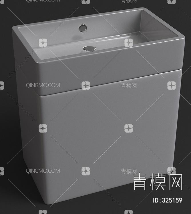 洗手盆3D模型下载【ID:325159】