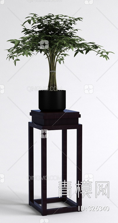 盆栽3D模型下载【ID:326340】