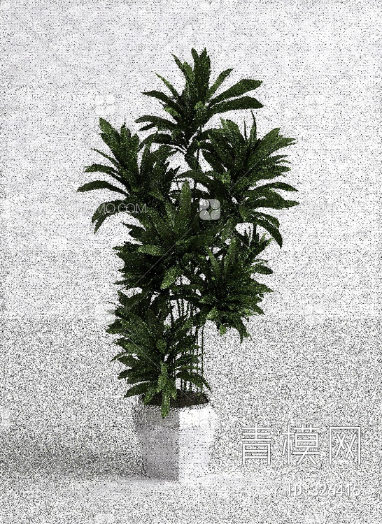 盆栽3D模型下载【ID:326415】