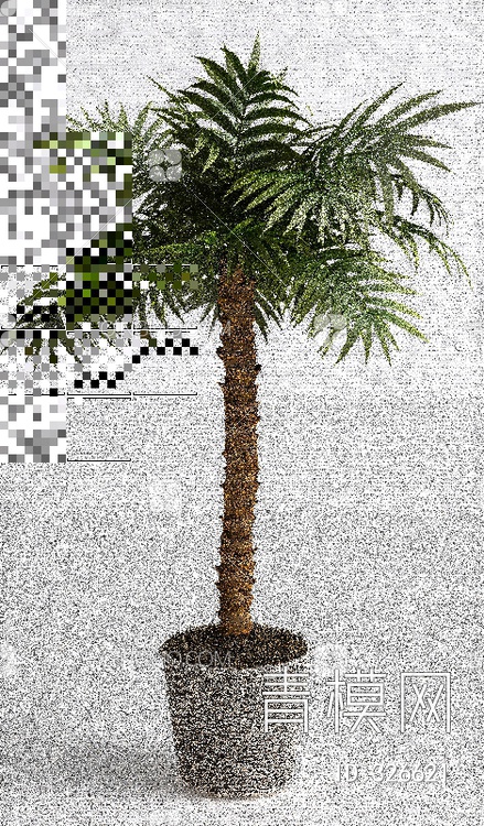 盆栽3D模型下载【ID:326621】