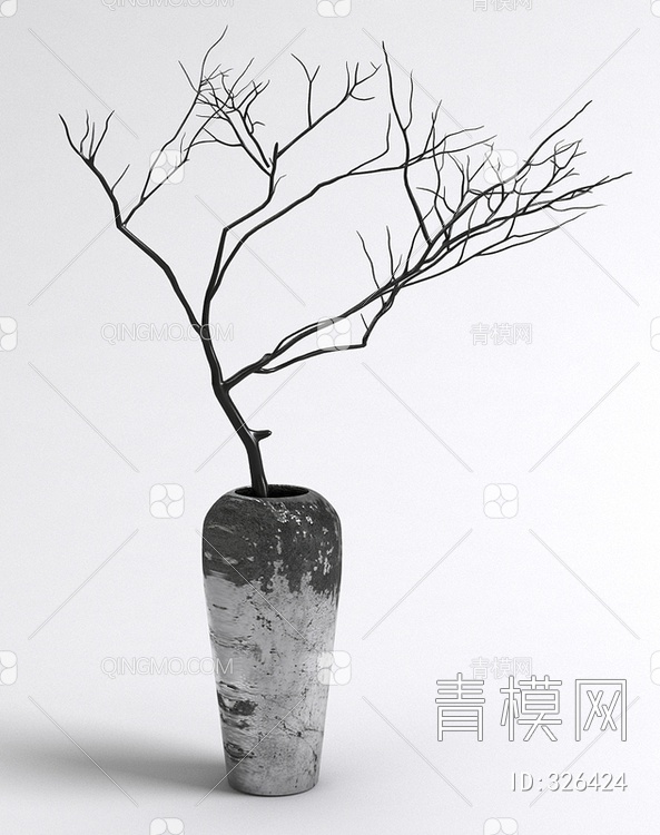 盆栽3D模型下载【ID:326424】