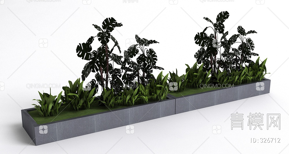 盆栽3D模型下载【ID:326712】
