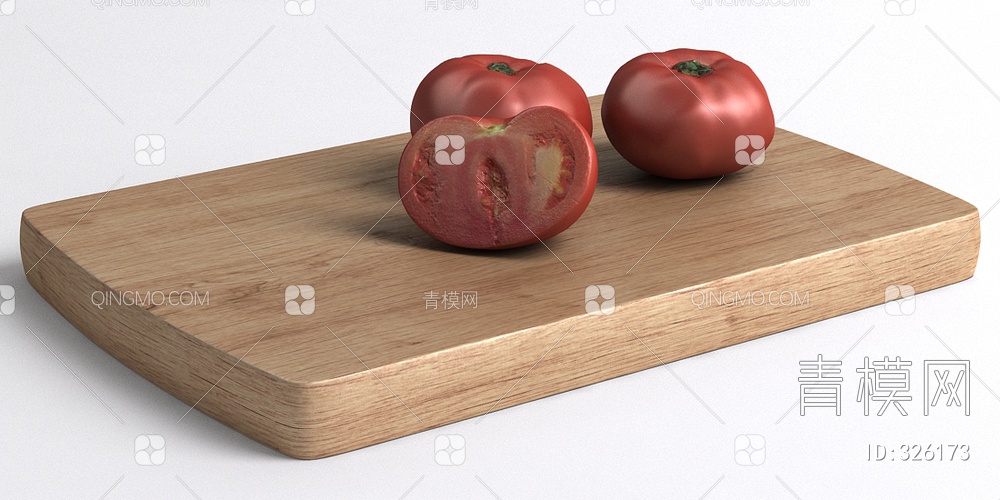 西红柿3D模型下载【ID:326173】