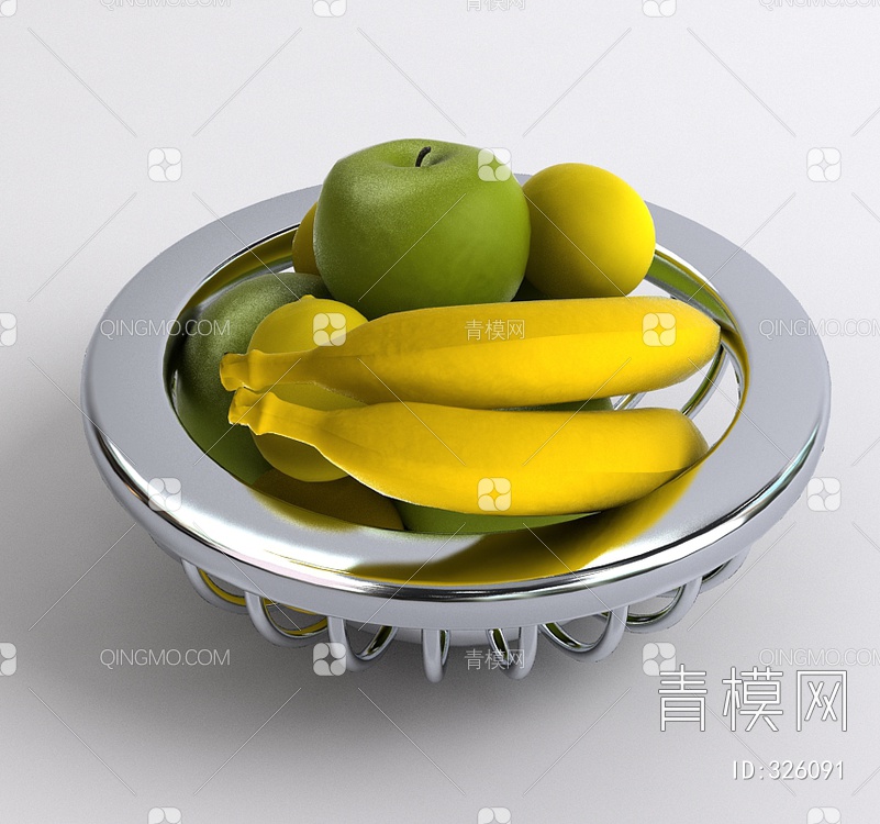 水果3D模型下载【ID:326091】