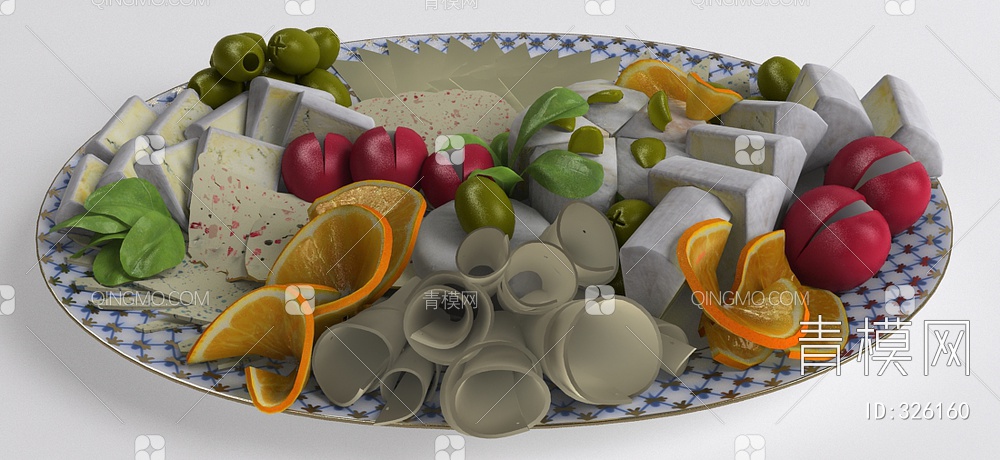 食物3D模型下载【ID:326160】