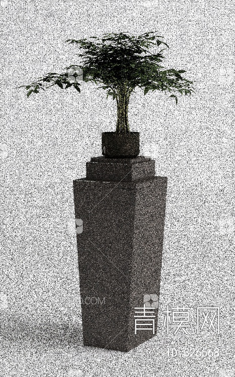 盆栽3D模型下载【ID:326568】