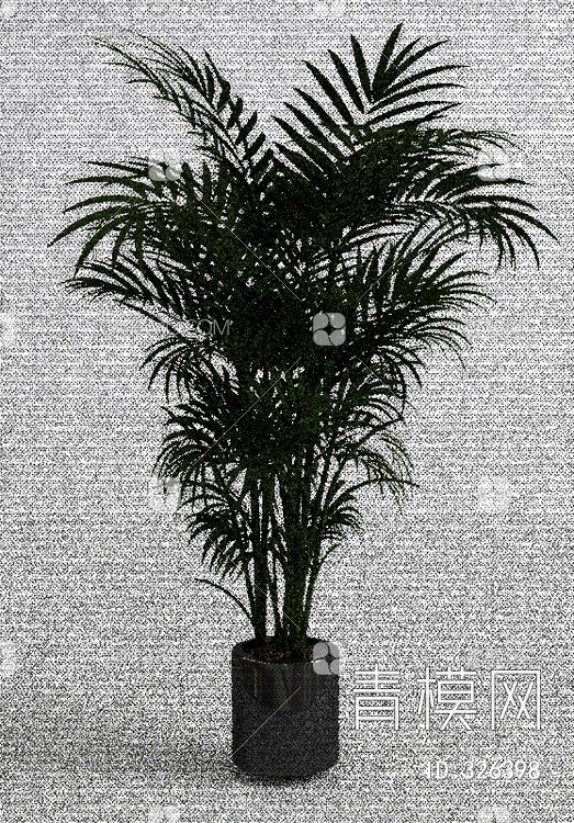 植物盆栽3D模型下载【ID:326398】