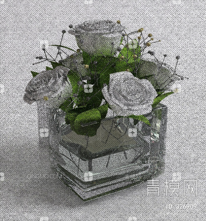 盆栽3D模型下载【ID:326909】