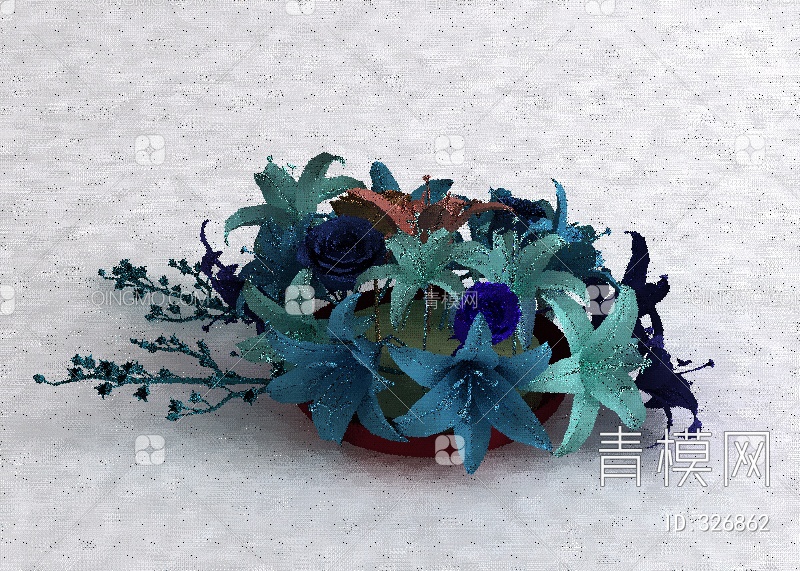 盆栽3D模型下载【ID:326862】