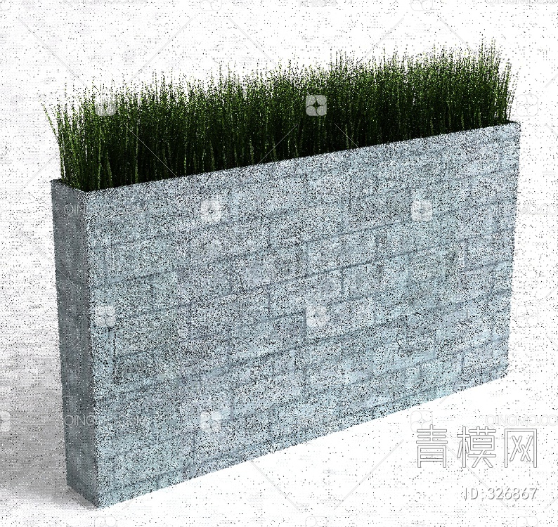 盆栽3D模型下载【ID:326867】