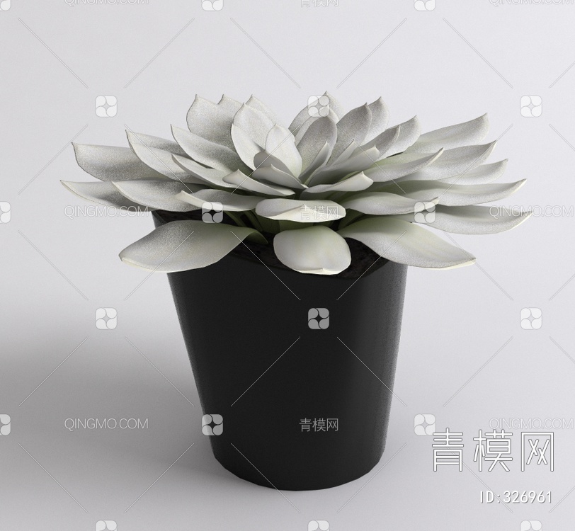 盆栽3D模型下载【ID:326961】
