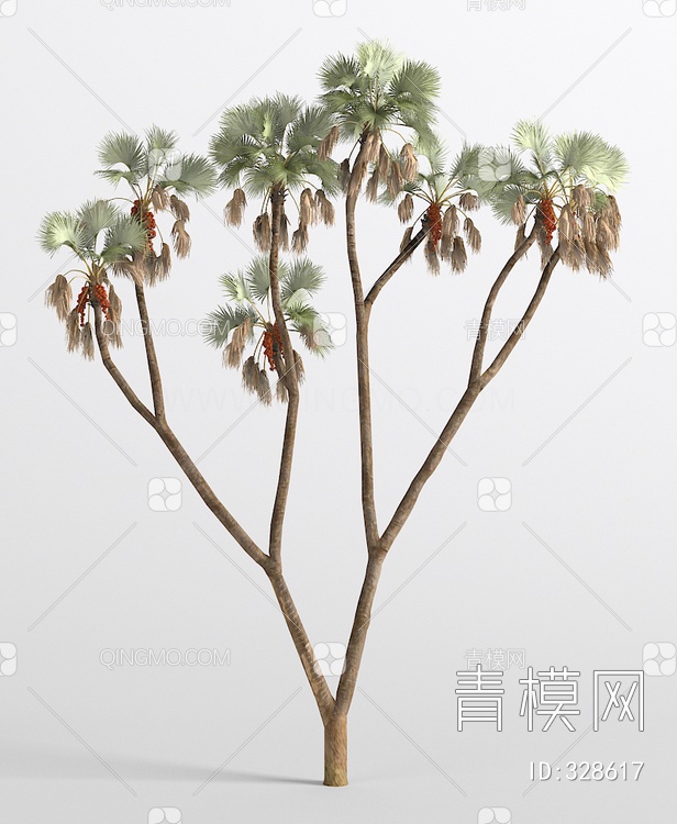 椰树3D模型下载【ID:328617】