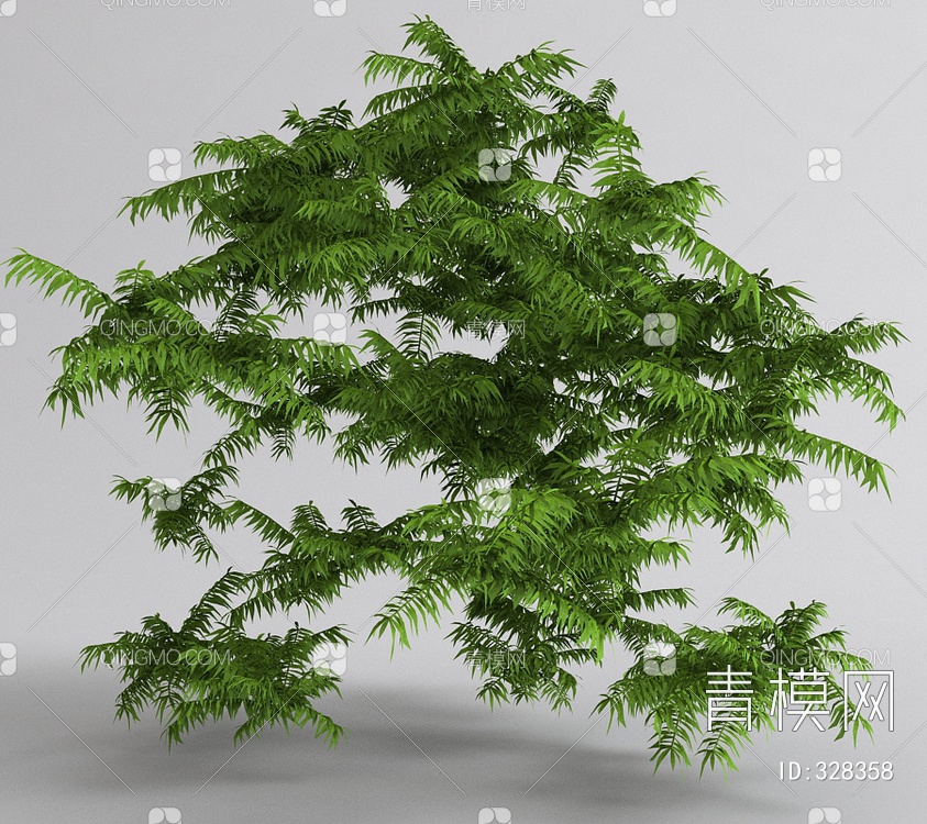 灌木3D模型下载【ID:328358】