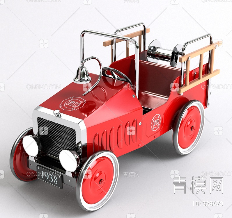 老爷车3D模型下载【ID:328670】