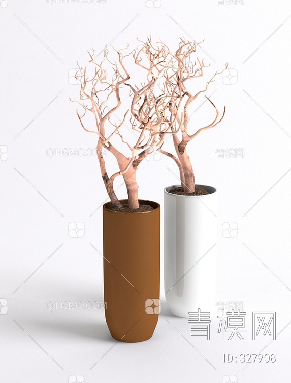 盆栽盆景3D模型下载【ID:327908】