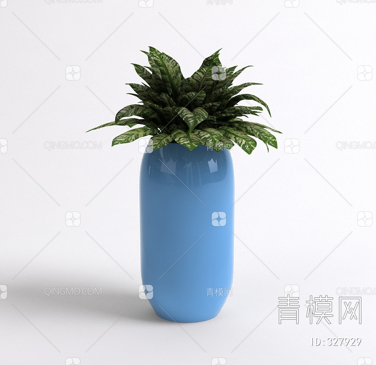 盆栽盆景3D模型下载【ID:327929】