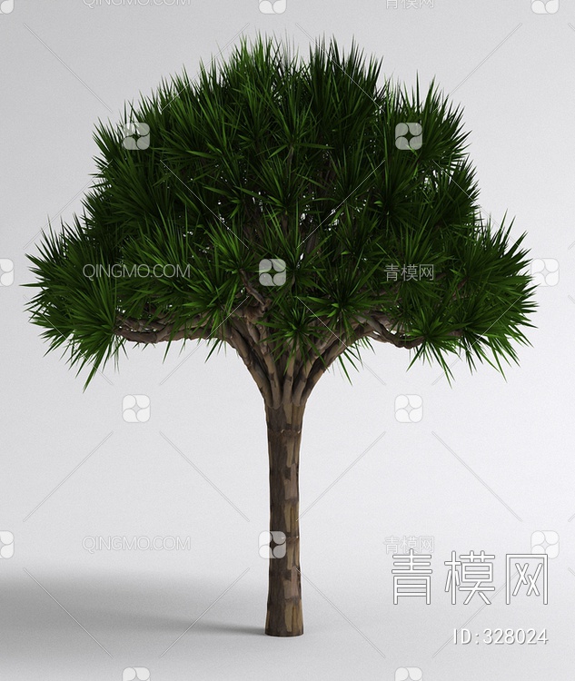 树木3D模型下载【ID:328024】