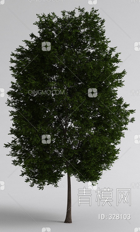 树木3D模型下载【ID:328103】