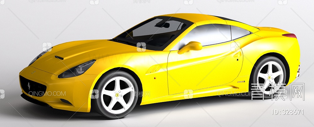 跑车3D模型下载【ID:328671】