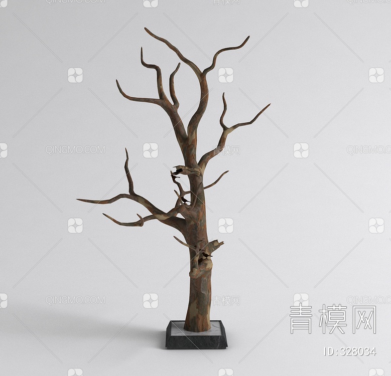 树木3D模型下载【ID:328034】