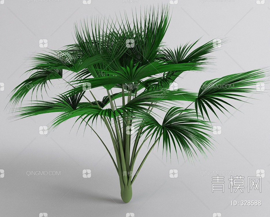 棕榈3D模型下载【ID:328588】