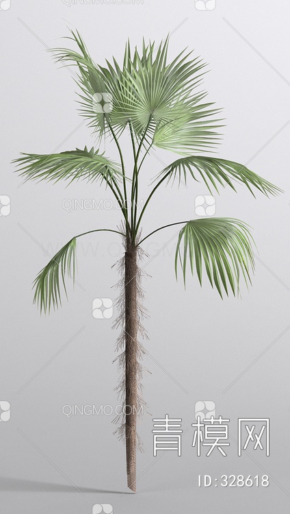椰树3D模型下载【ID:328618】