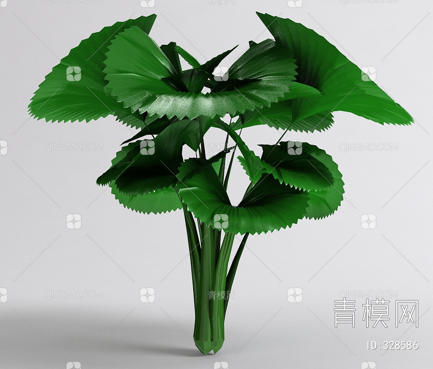 棕榈3D模型下载【ID:328586】