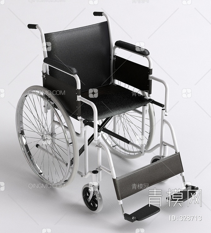 轮椅3D模型下载【ID:328713】