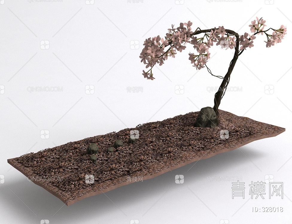 树木3D模型下载【ID:328018】