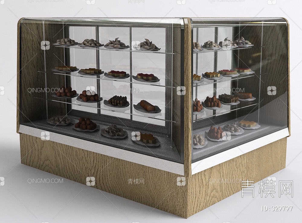 面包柜子3D模型下载【ID:329797】