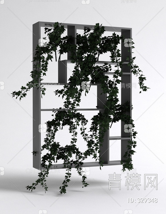 植物墙3D模型下载【ID:329348】