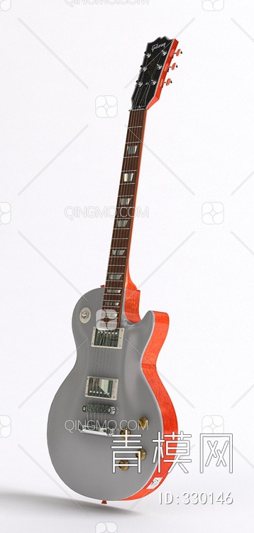 吉他3D模型下载【ID:330146】