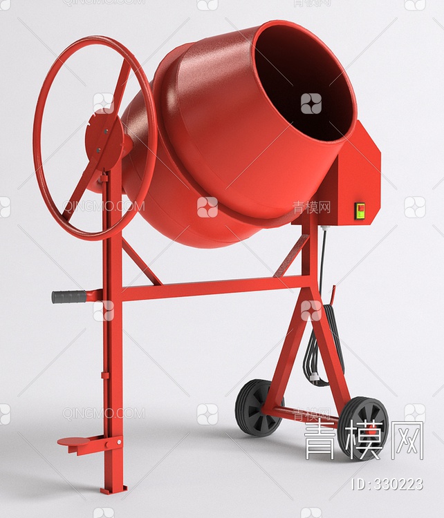 消防喷水设备3D模型下载【ID:330223】