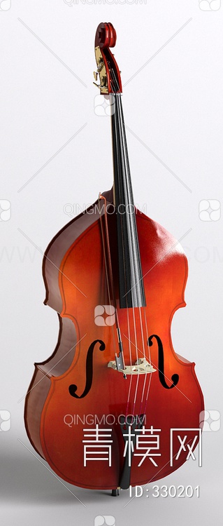 小提琴3D模型下载【ID:330201】