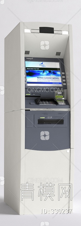 ATM取款机3D模型下载【ID:330237】