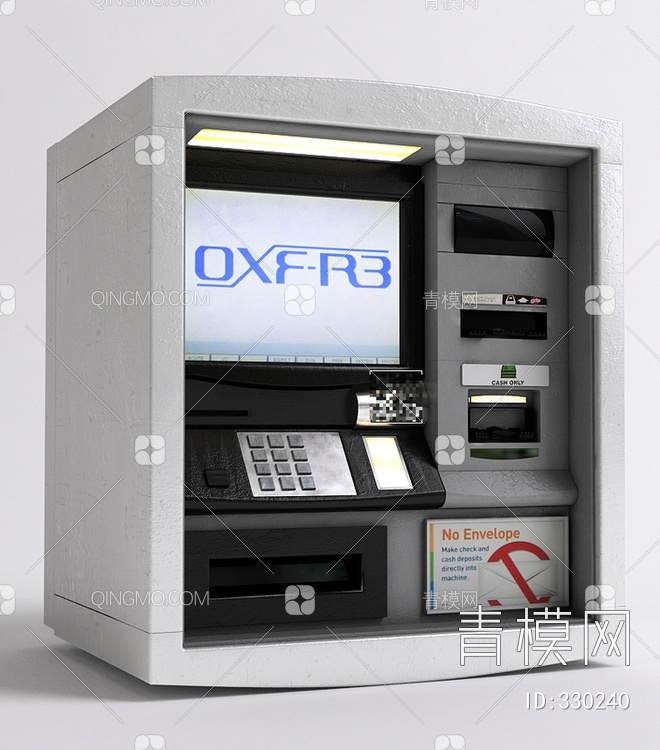 ATM取款机3D模型下载【ID:330240】