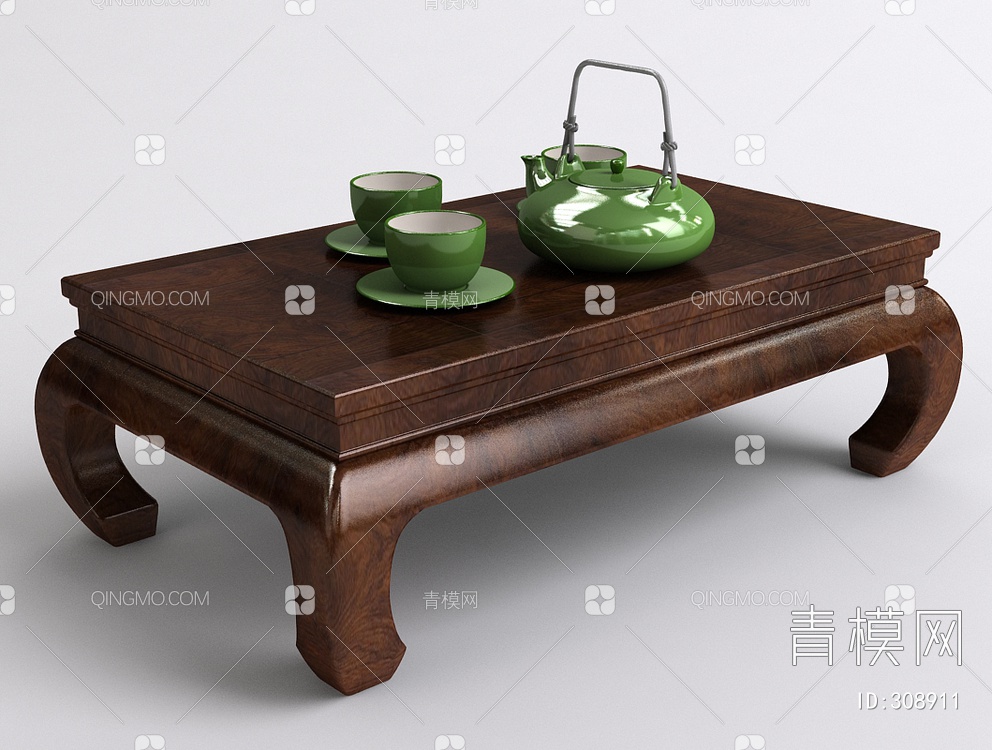 茶具3D模型下载【ID:308911】