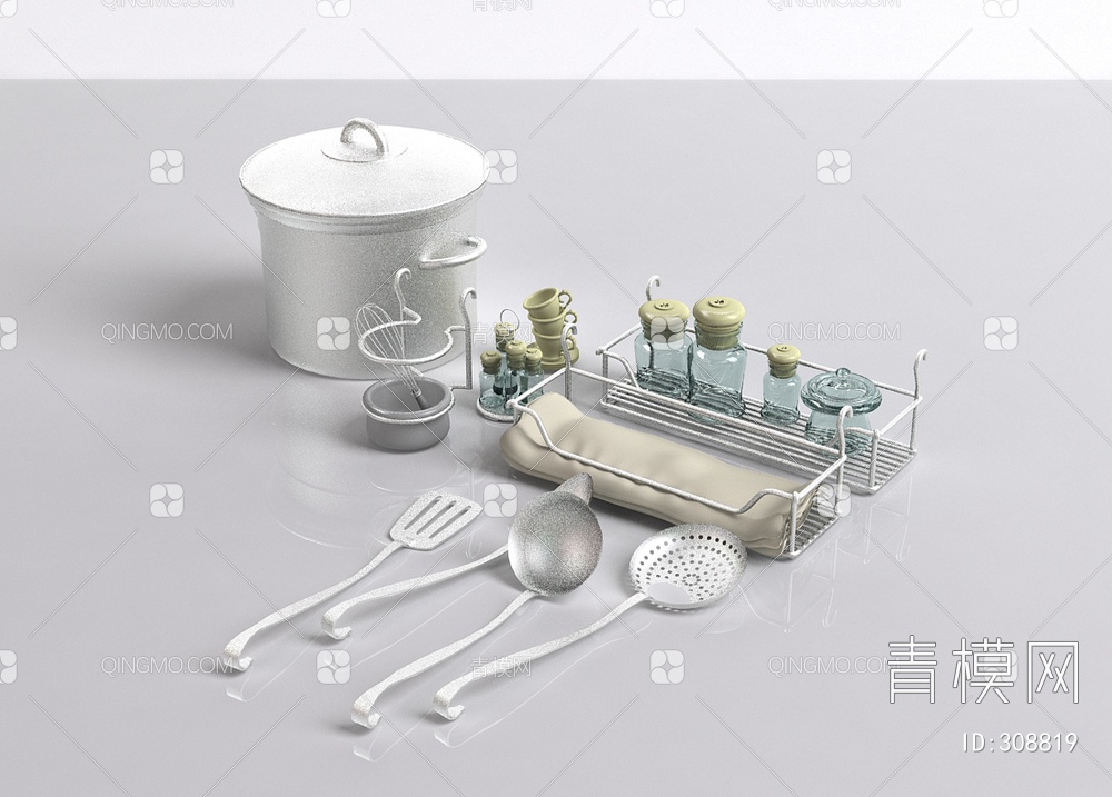 厨房器具3D模型下载【ID:308819】