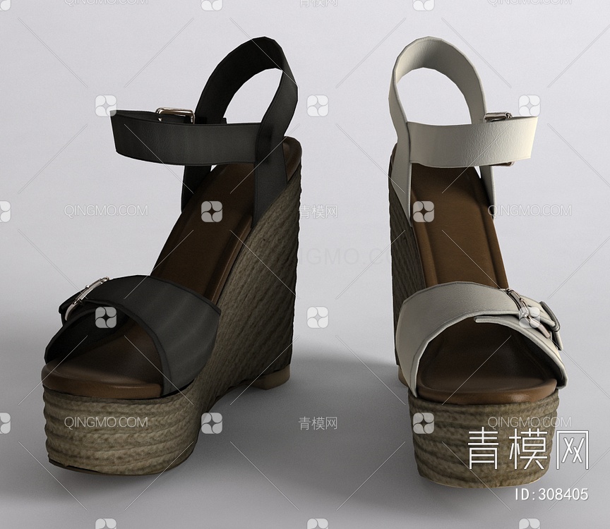 鞋子3D模型下载【ID:308405】