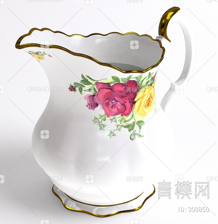 茶具3D模型下载【ID:308850】